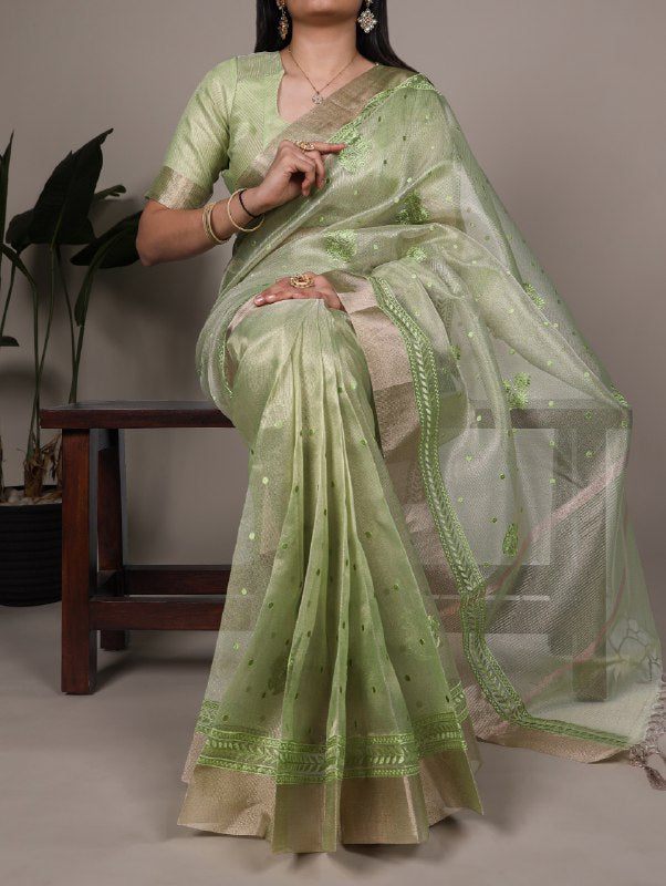 Elayaa – Shimmer Sarees
