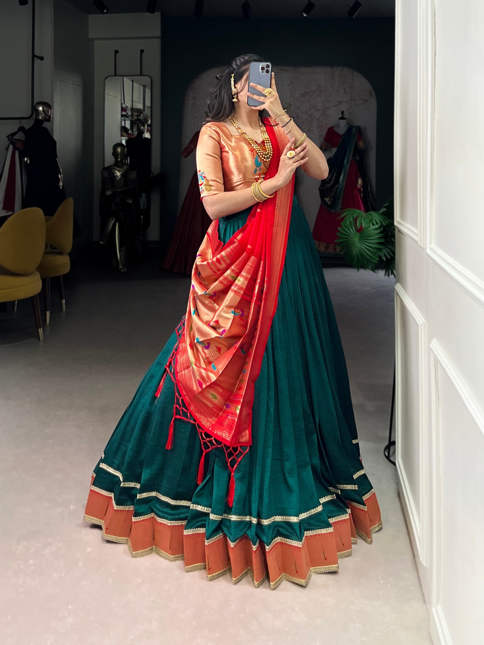Paithani Lehenga Choli