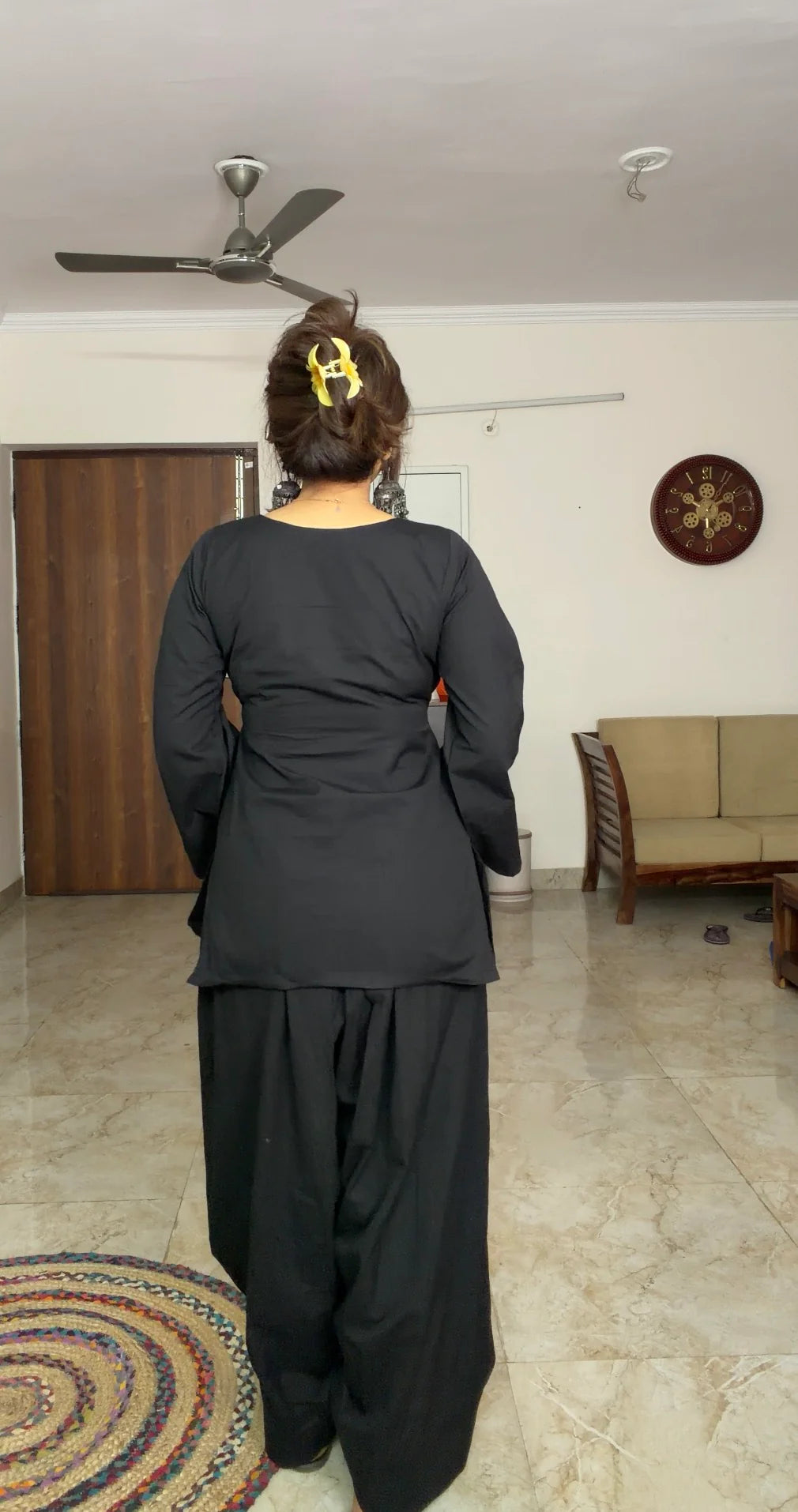 Meher Black Suit Set