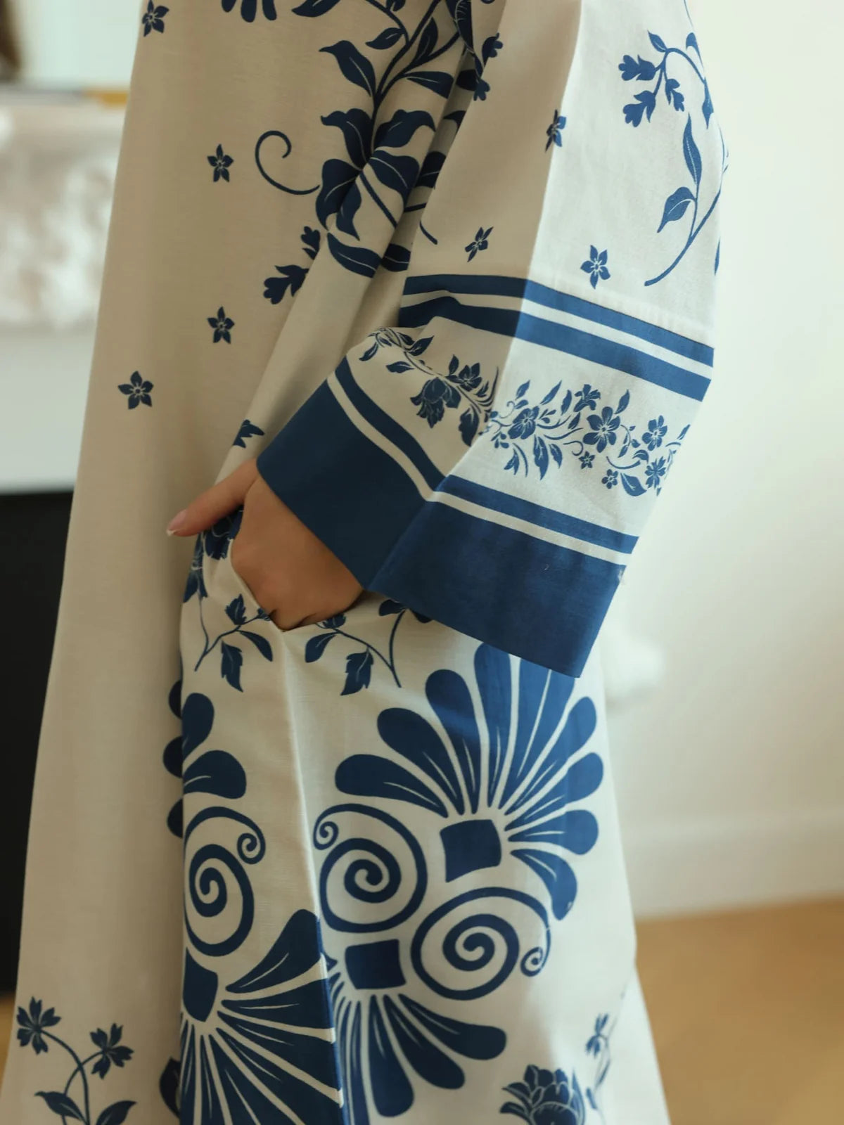 Vintsil Blue Long Tunic