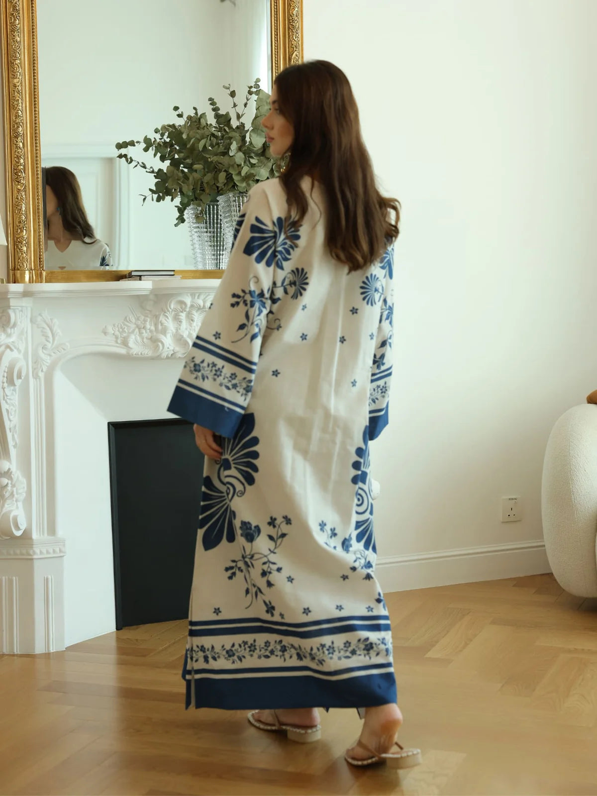 Vintsil Blue Long Tunic