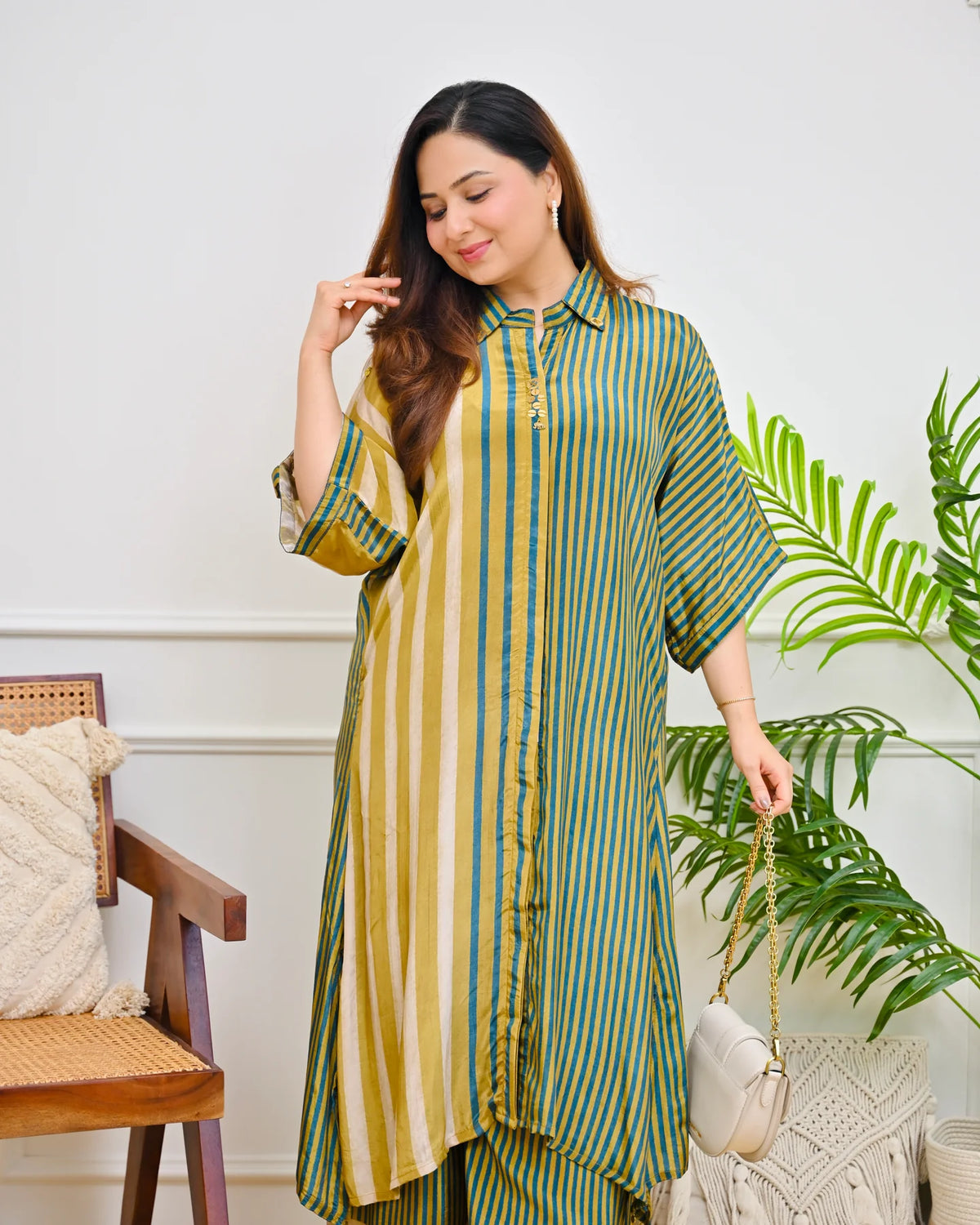 Mustard Grace Co-ord Set