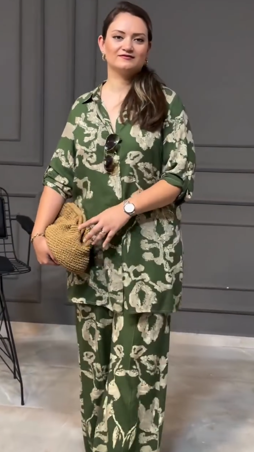 Olive Green Co-ord Set