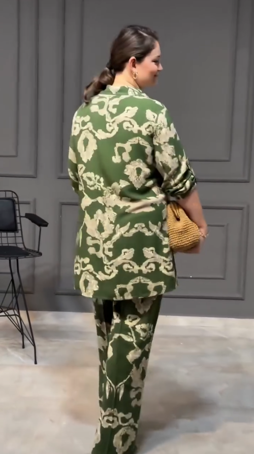 Olive Green Co-ord Set