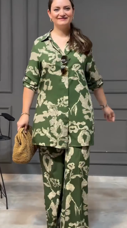 Olive Green Co-ord Set