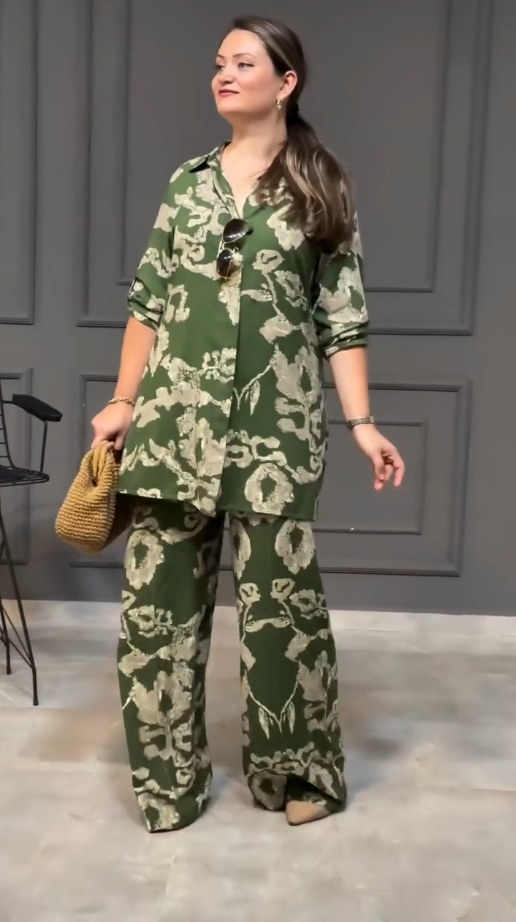 Olive Green Co-ord Set