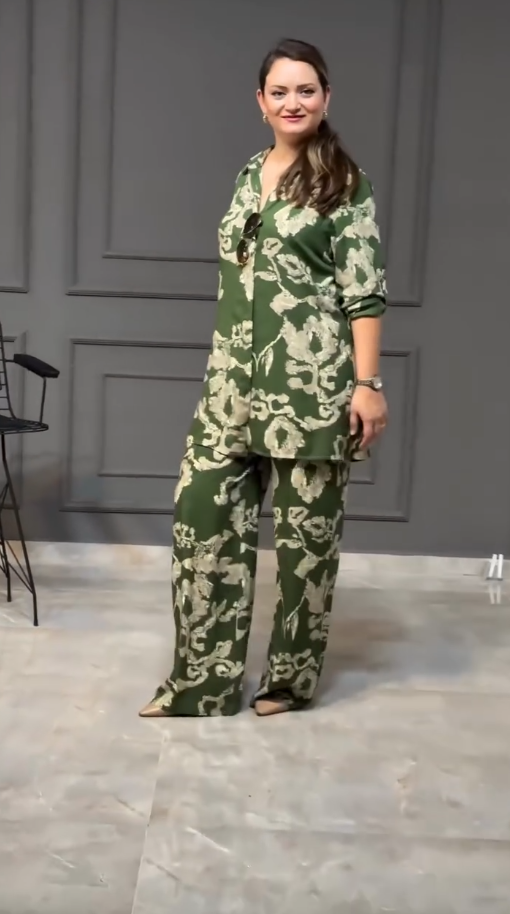 Olive Green Co-ord Set