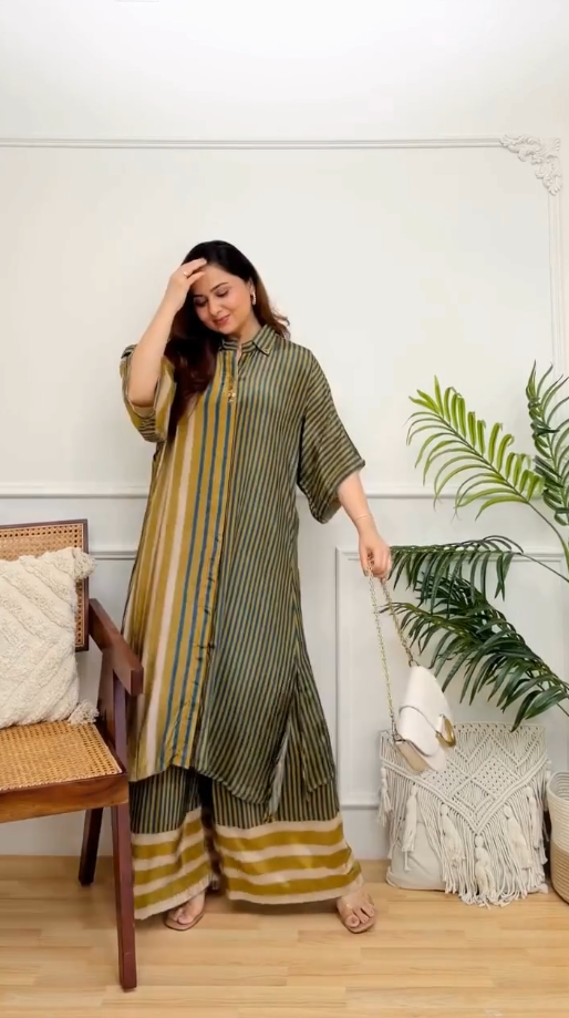 Mustard Grace Co-ord Set