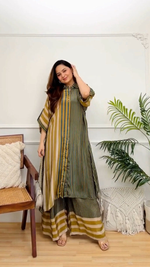 Mustard Grace Co-ord Set