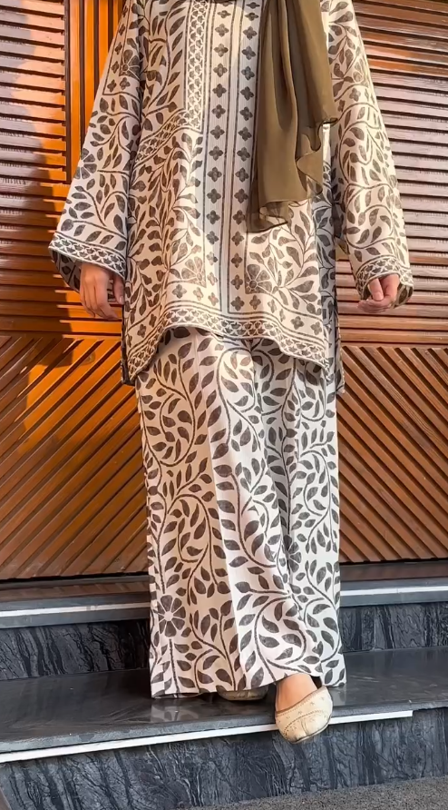 Leaf Printed Co-ord Set