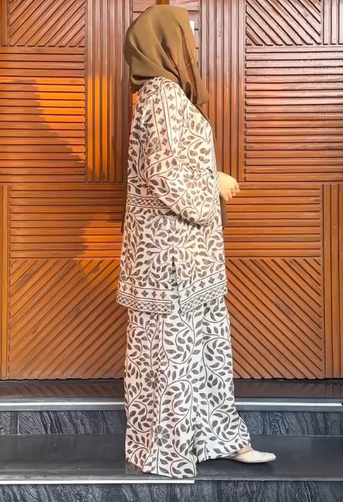 Leaf Printed Co-ord Set