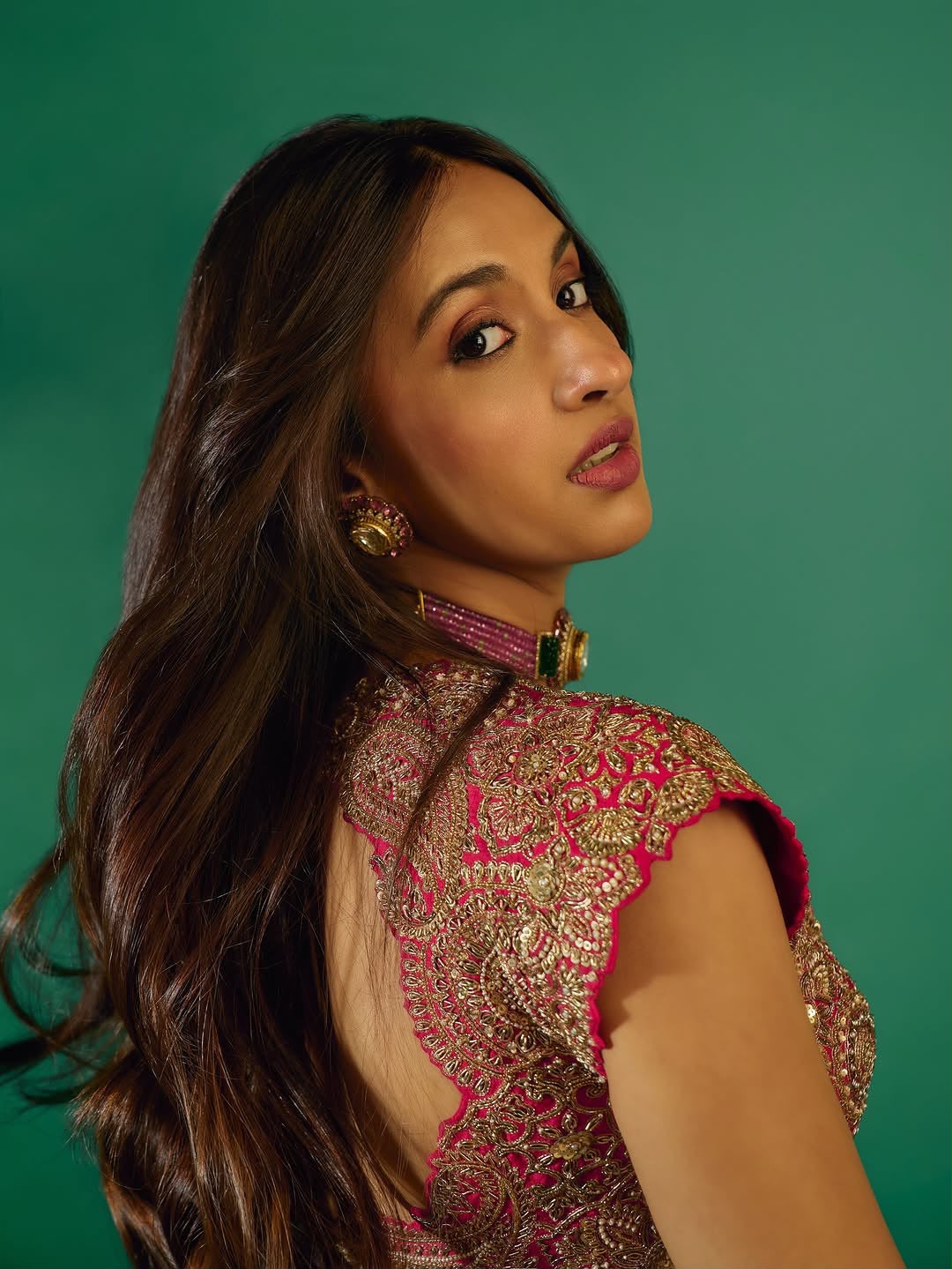 Rosé Royale Organza Saree