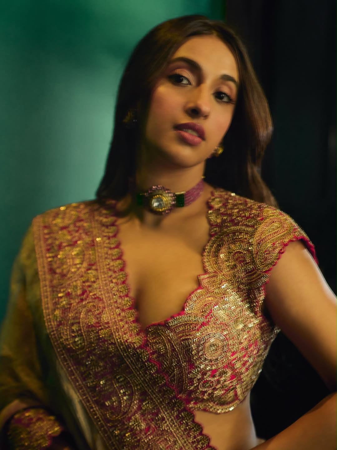 Rosé Royale Organza Saree