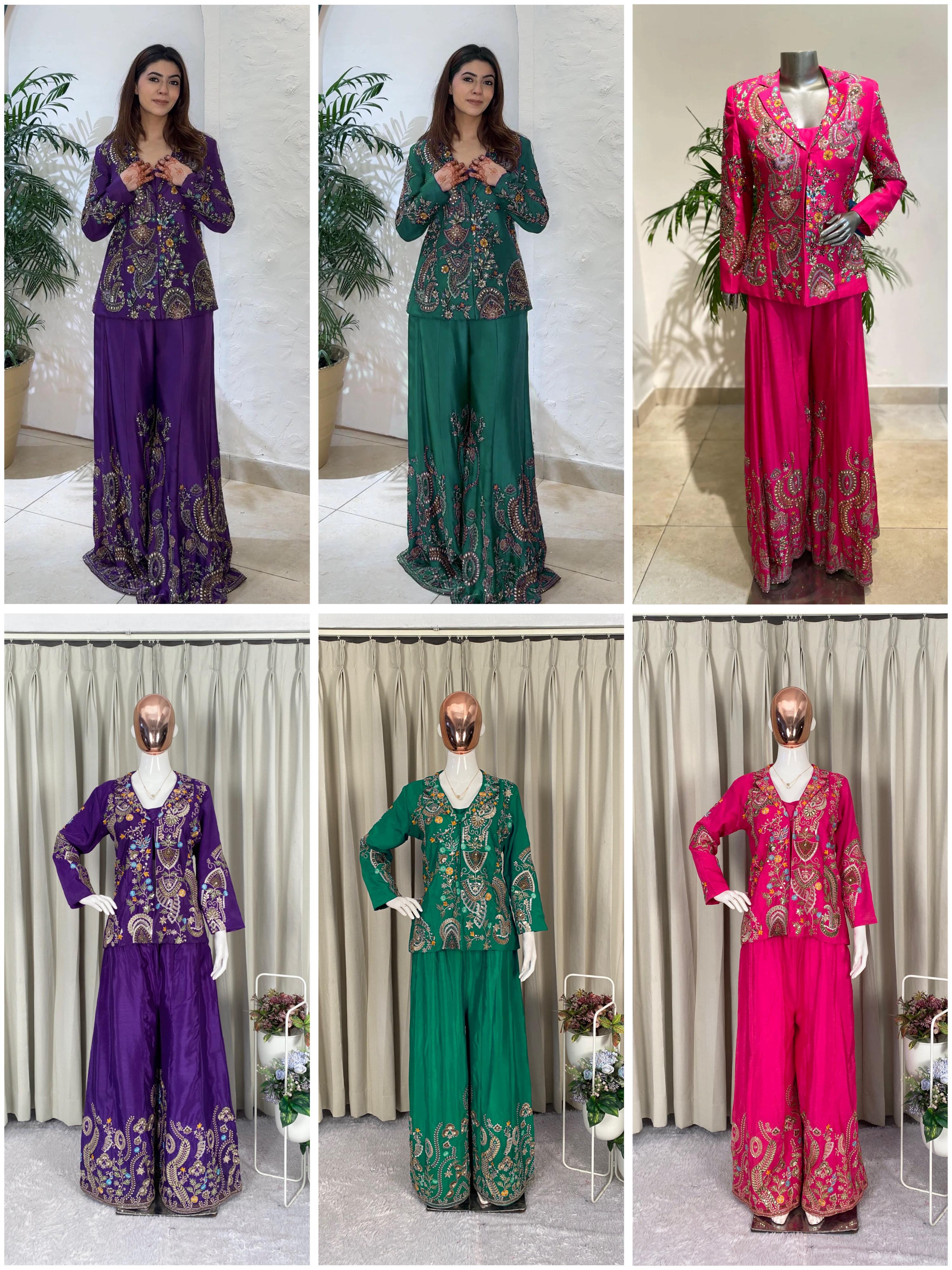 KIARA 3-PIECE PALAZZO SET