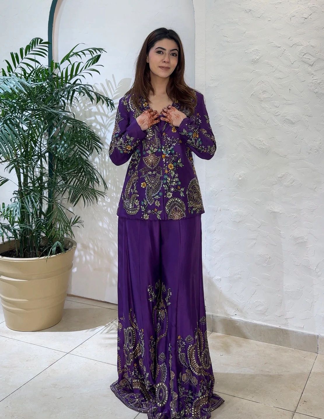 KIARA 3-PIECE PALAZZO SET