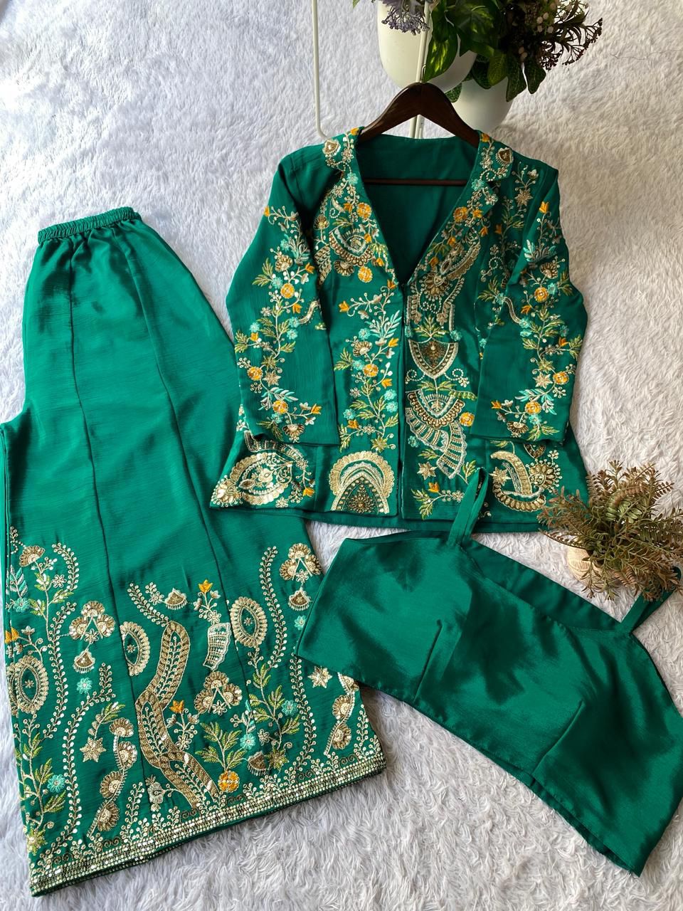 KIARA 3-PIECE PALAZZO SET