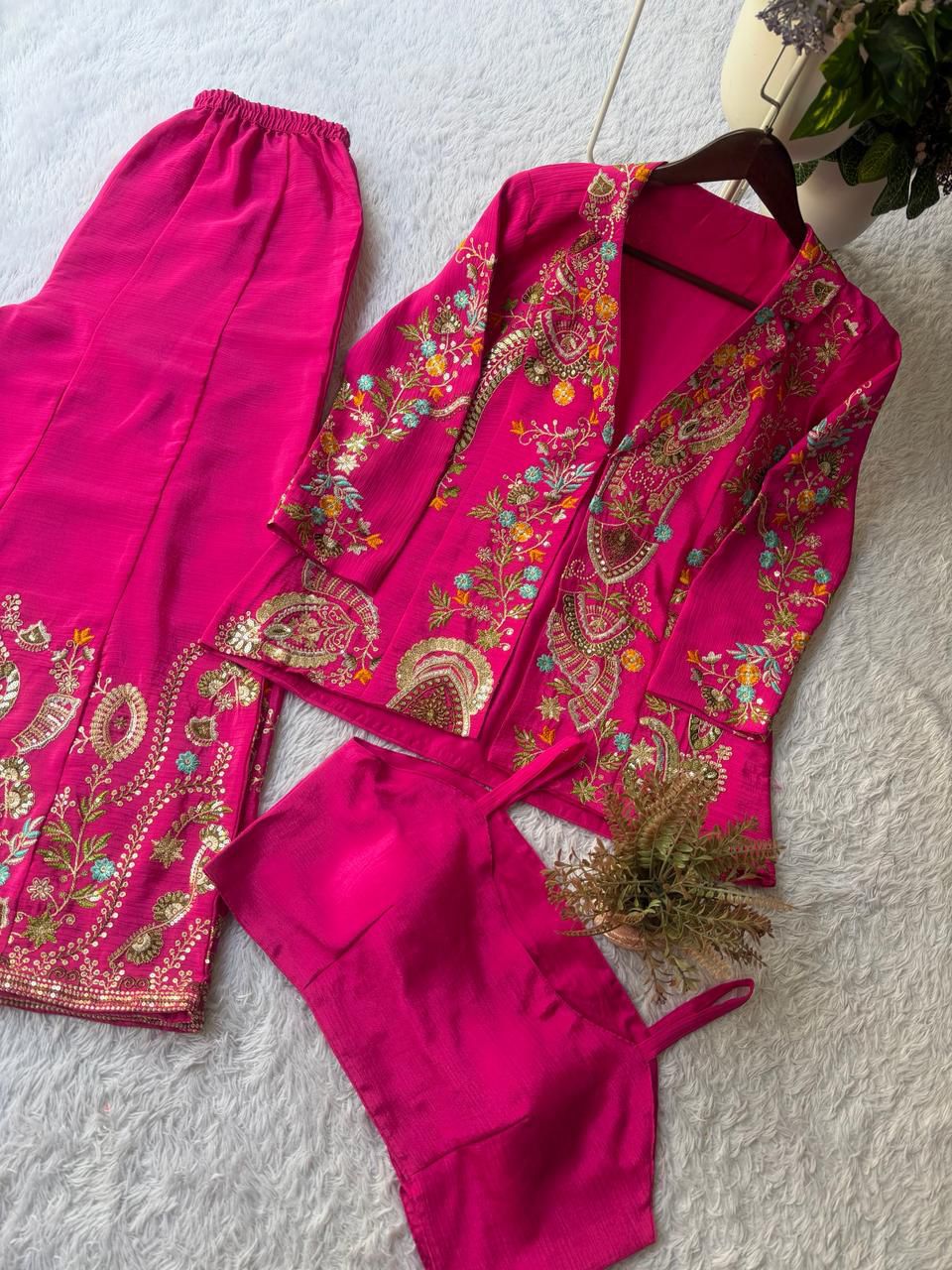 KIARA 3-PIECE PALAZZO SET