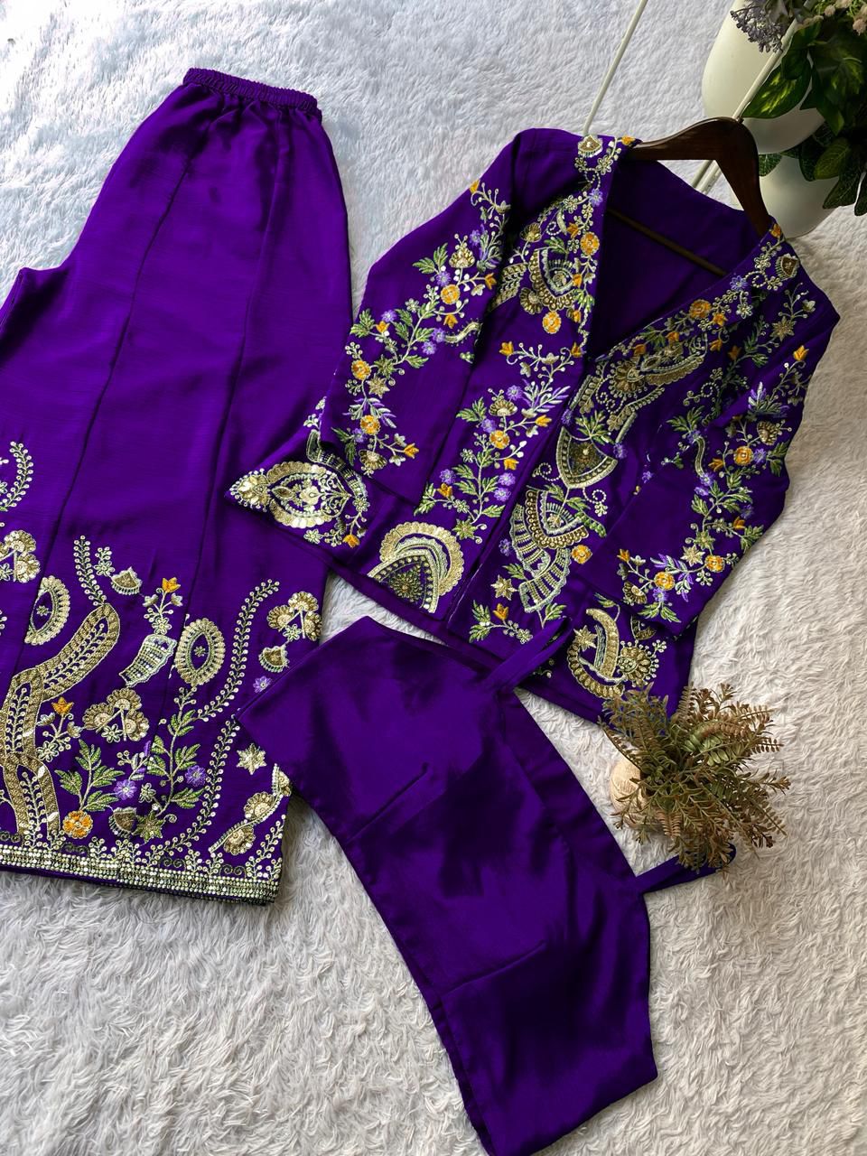 KIARA 3-PIECE PALAZZO SET