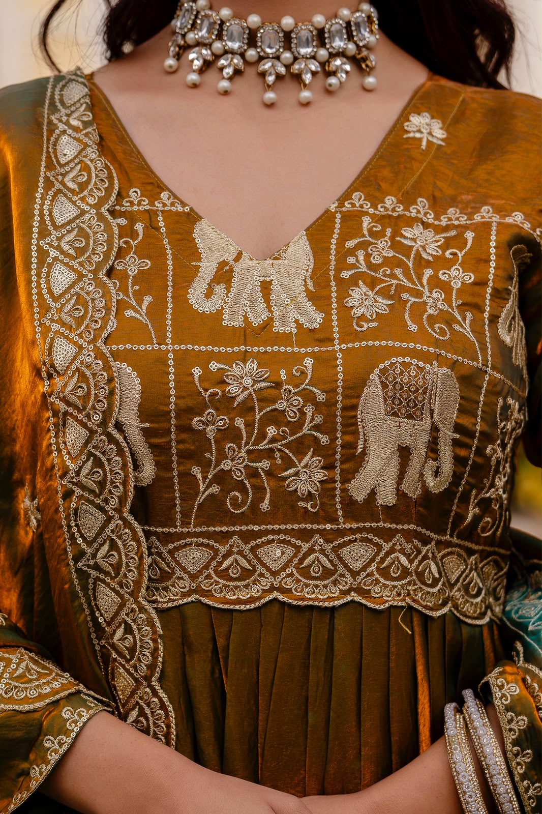 Majestic Ethnic Gown