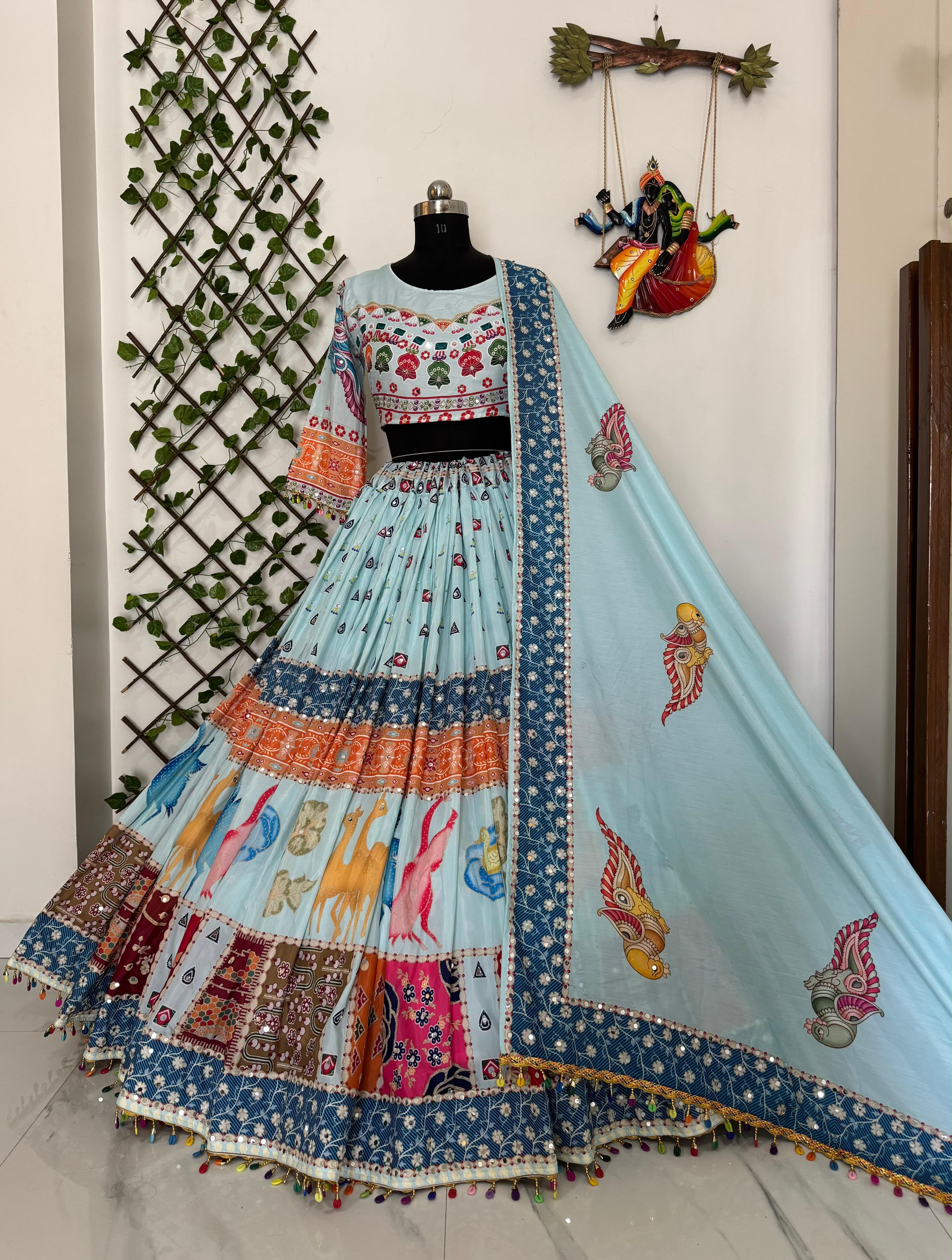 Noor-e-Rajwadi Lehenga