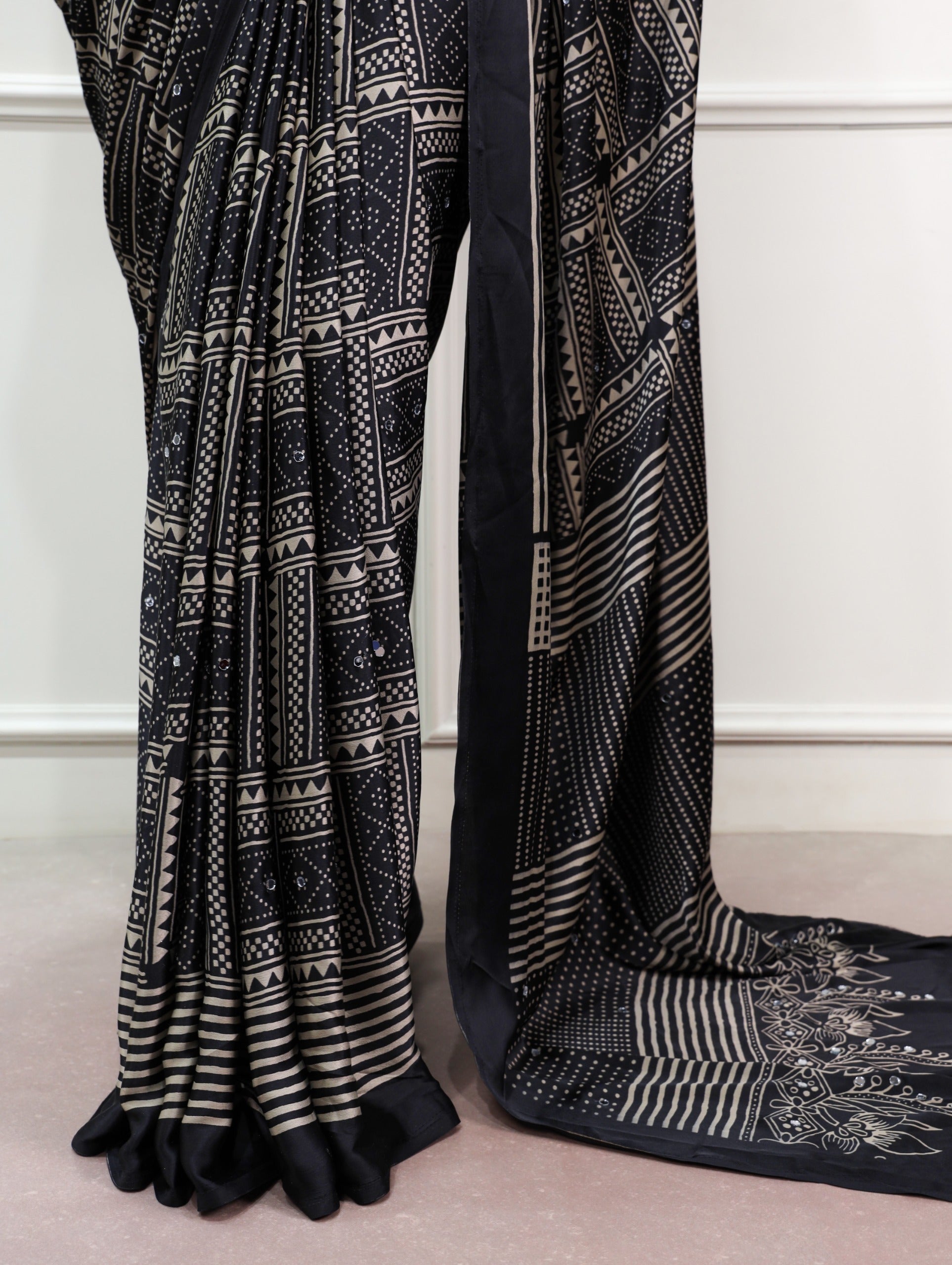 Heritage Tribal Print Saree