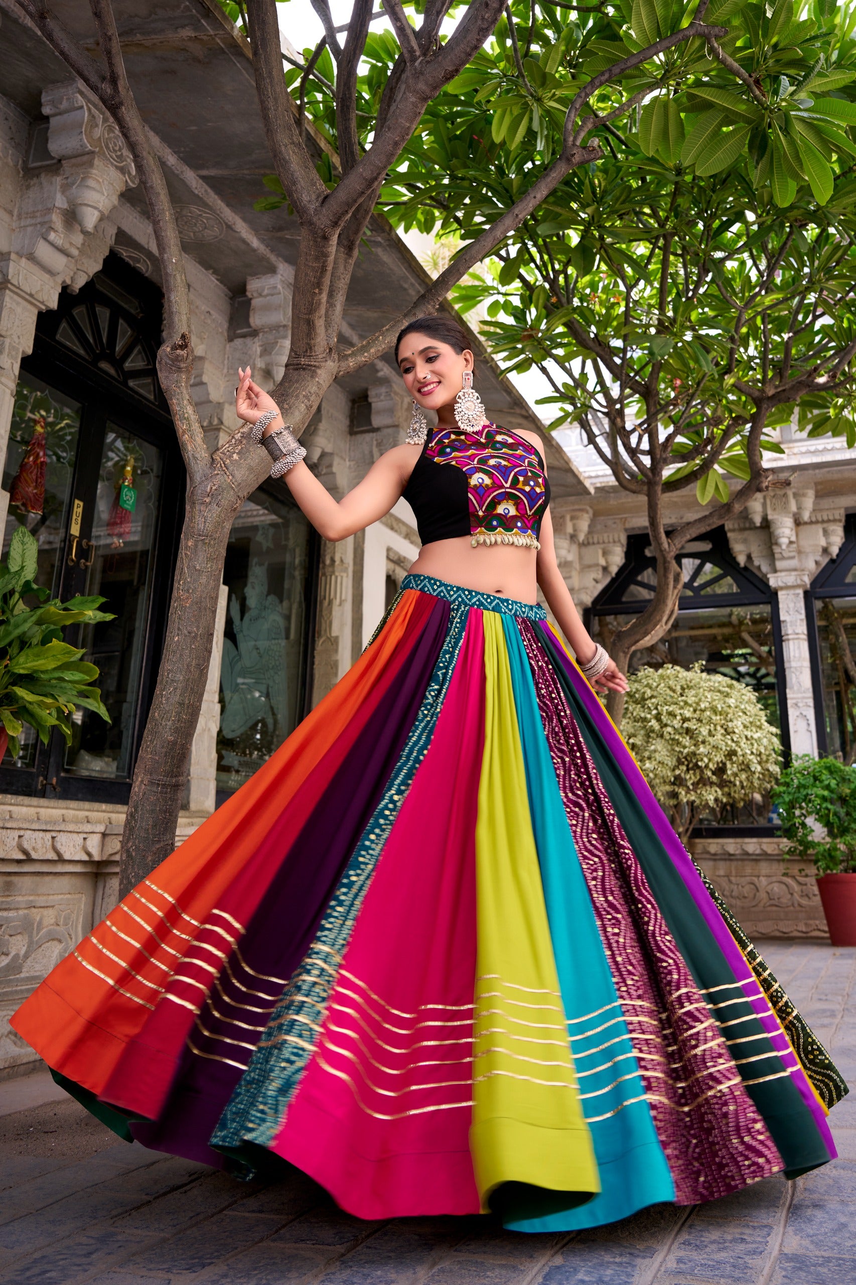 Rainbow Rasiya Navratri Set