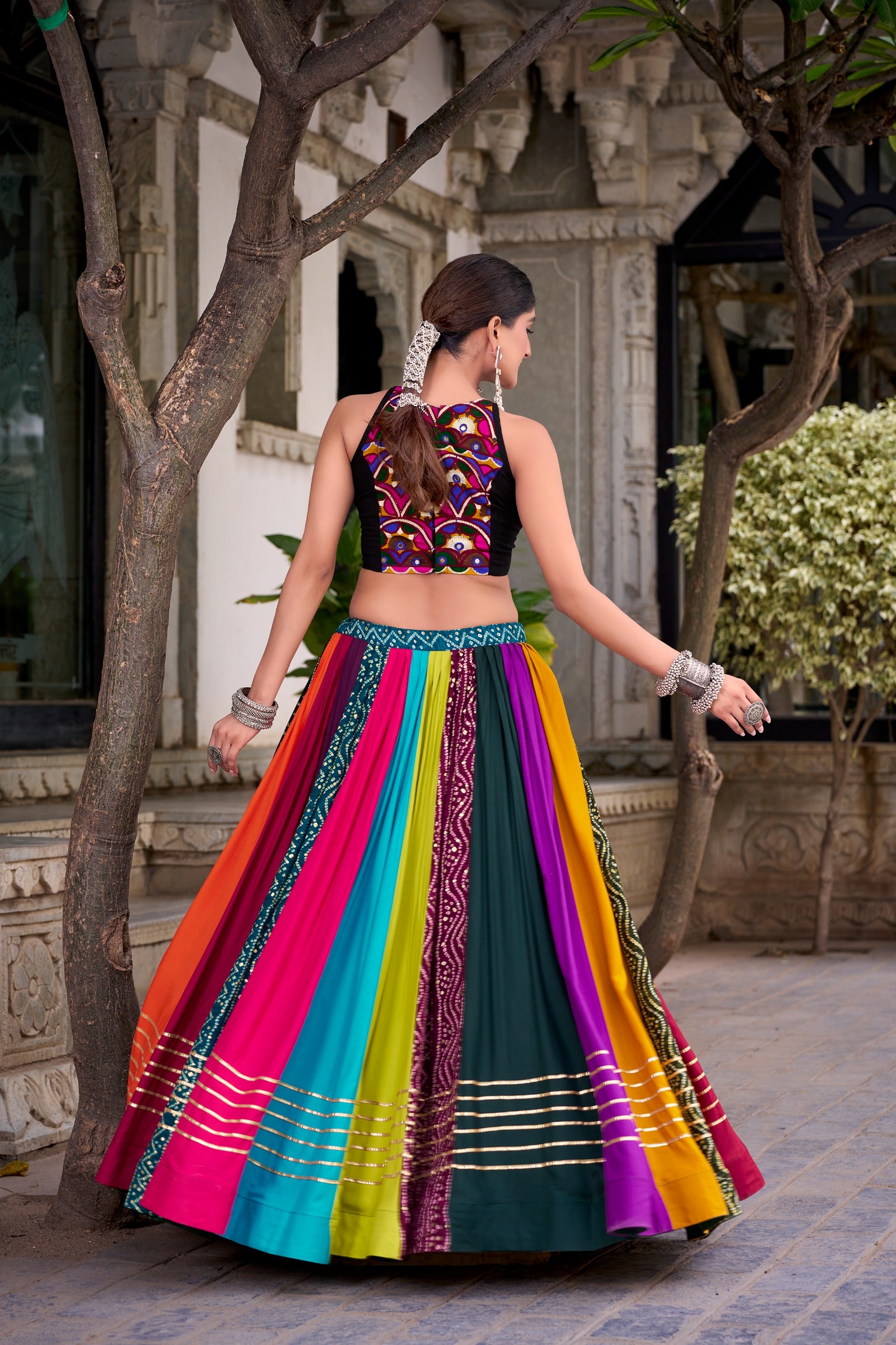 Rainbow Rasiya Navratri Set