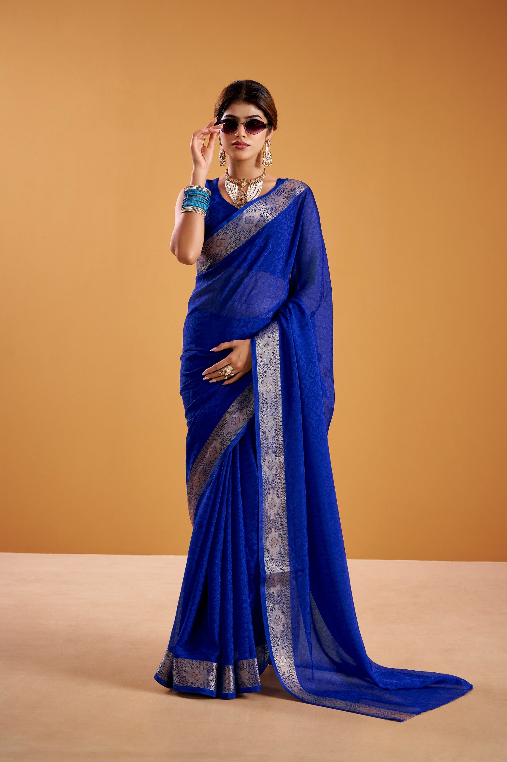 Classic Heritage Weave Saree