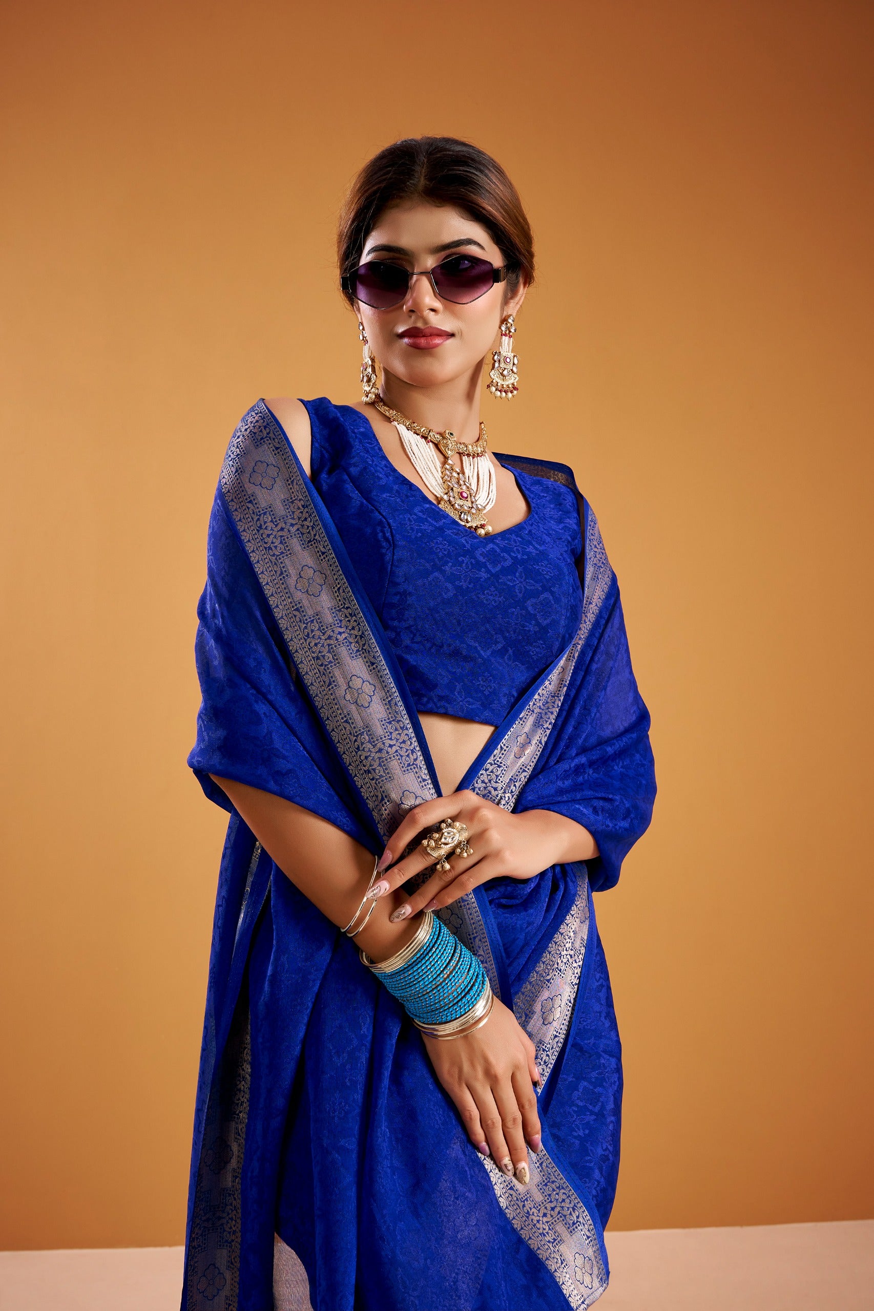 Classic Heritage Weave Saree