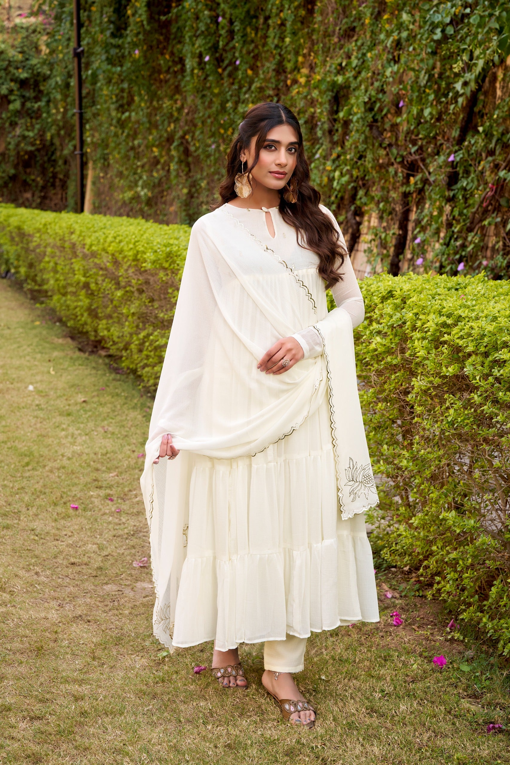 Flared Anarkali Dress