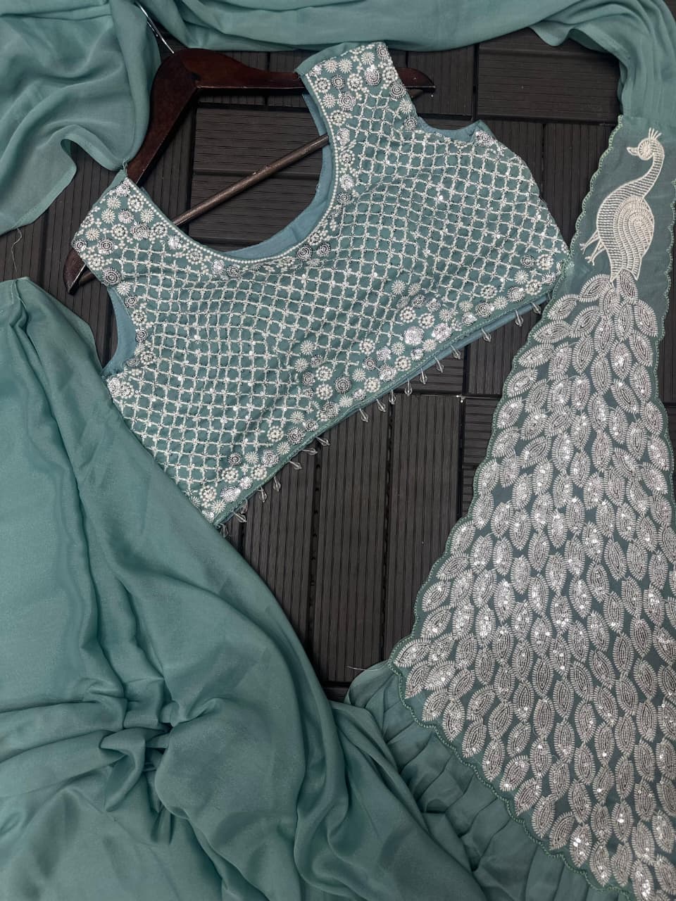 Regal Bloom Saree