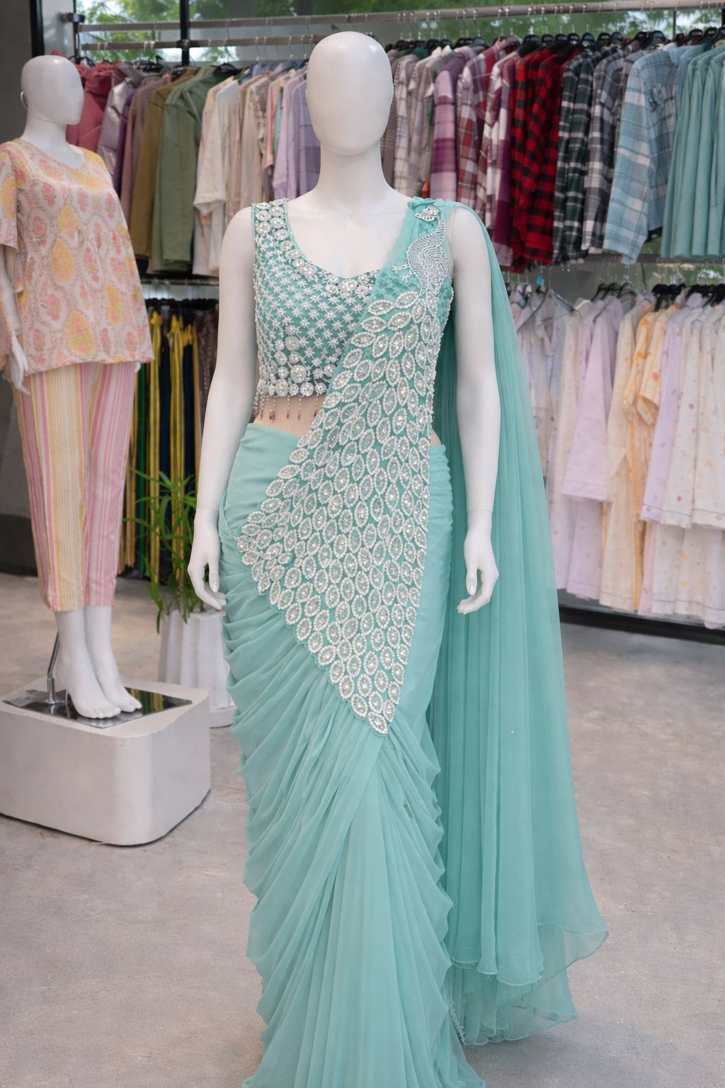 Regal Bloom Saree
