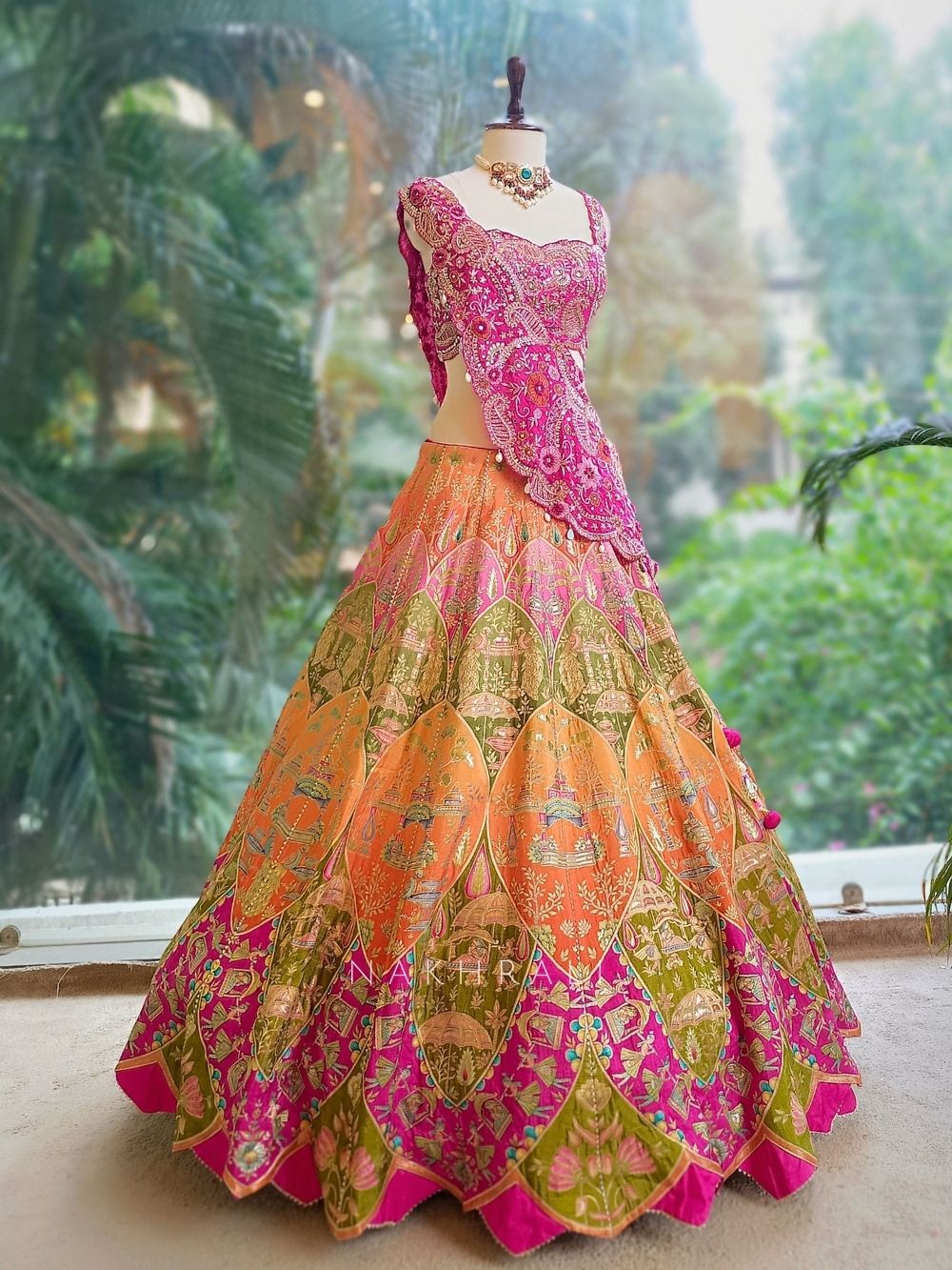 Super Embroidery Coding work  Lehengha choli