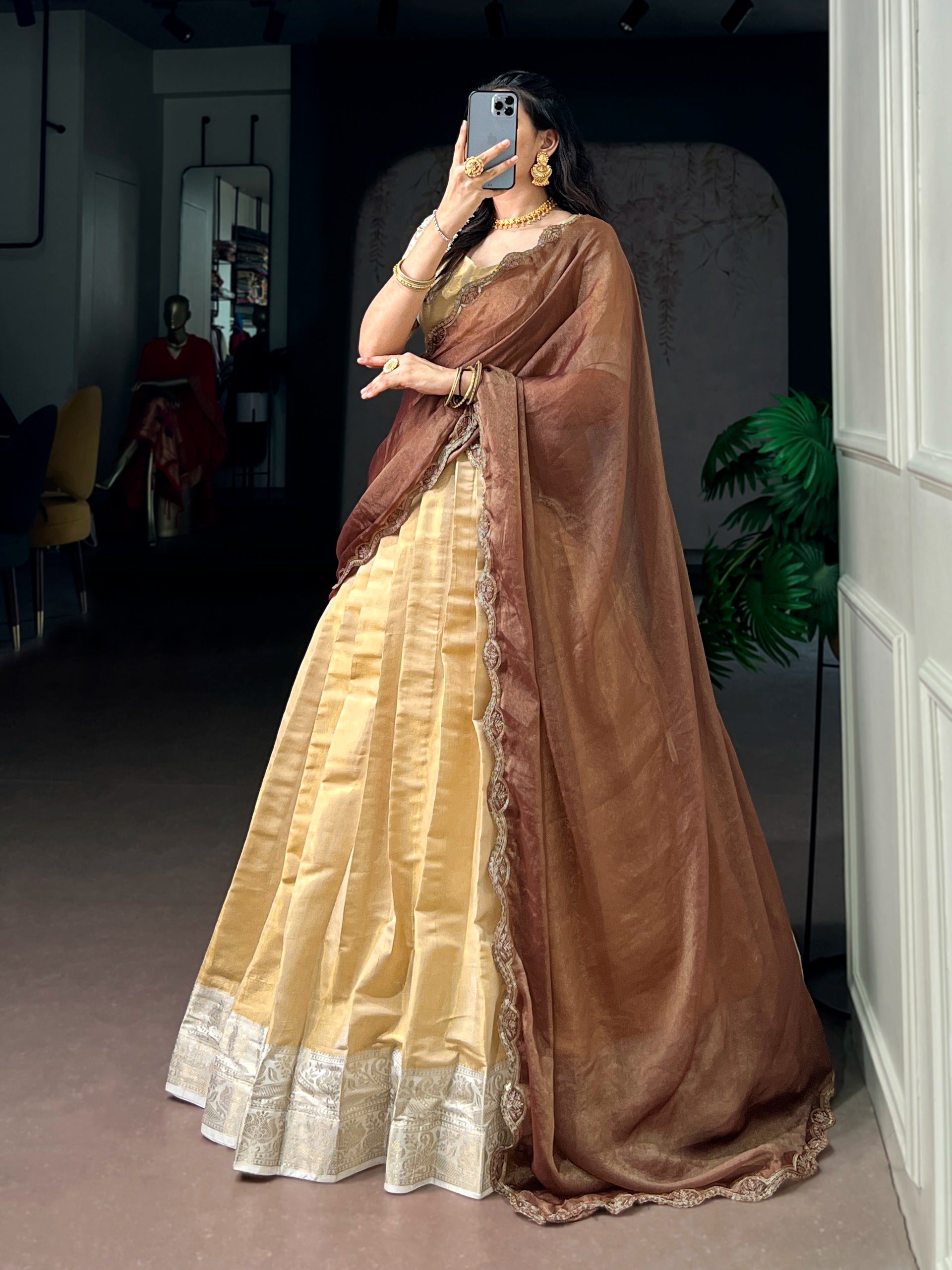 Traditional Kanjeevaram Festive Attire