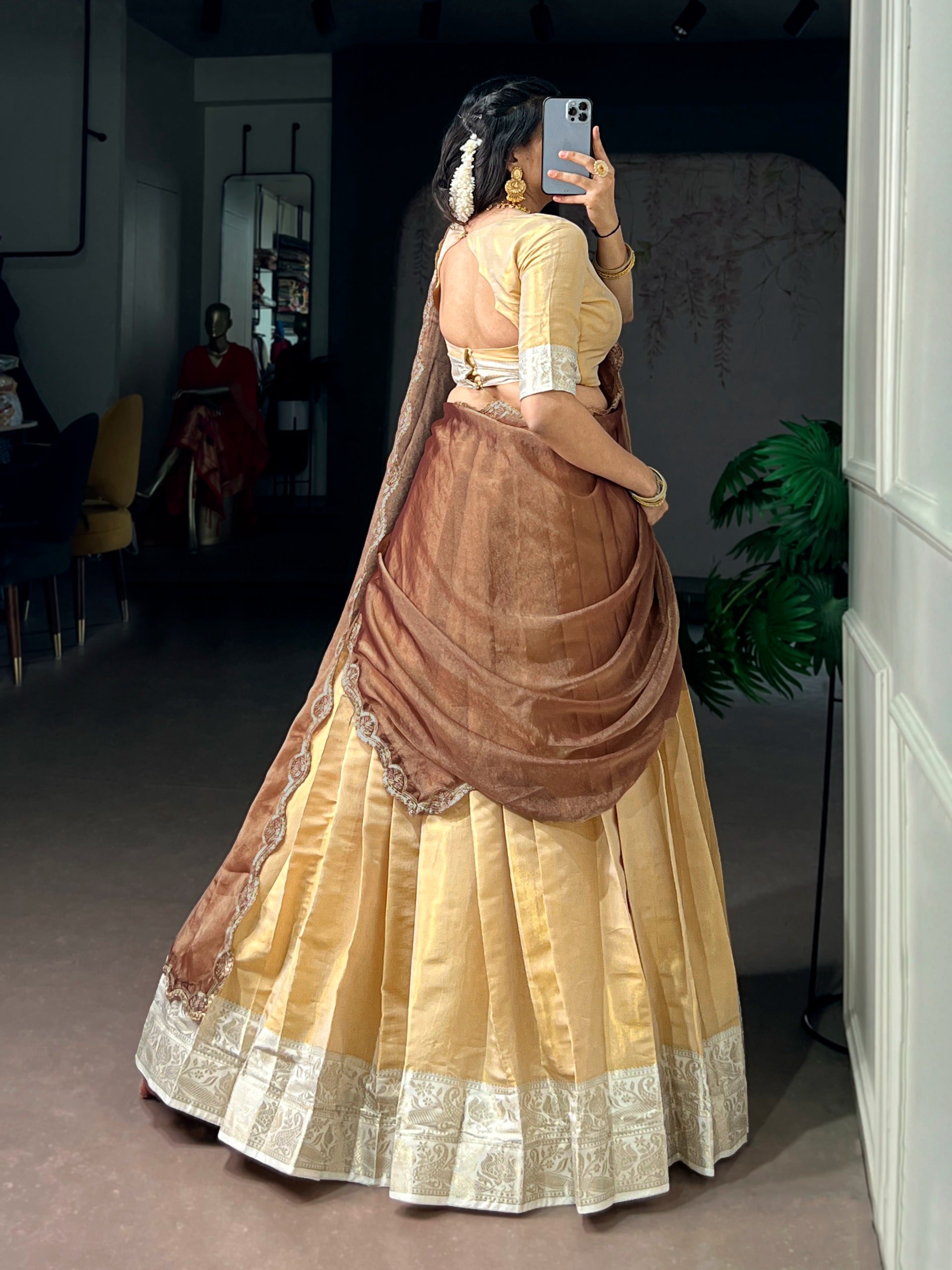 Traditional Kanjeevaram Festive Attire