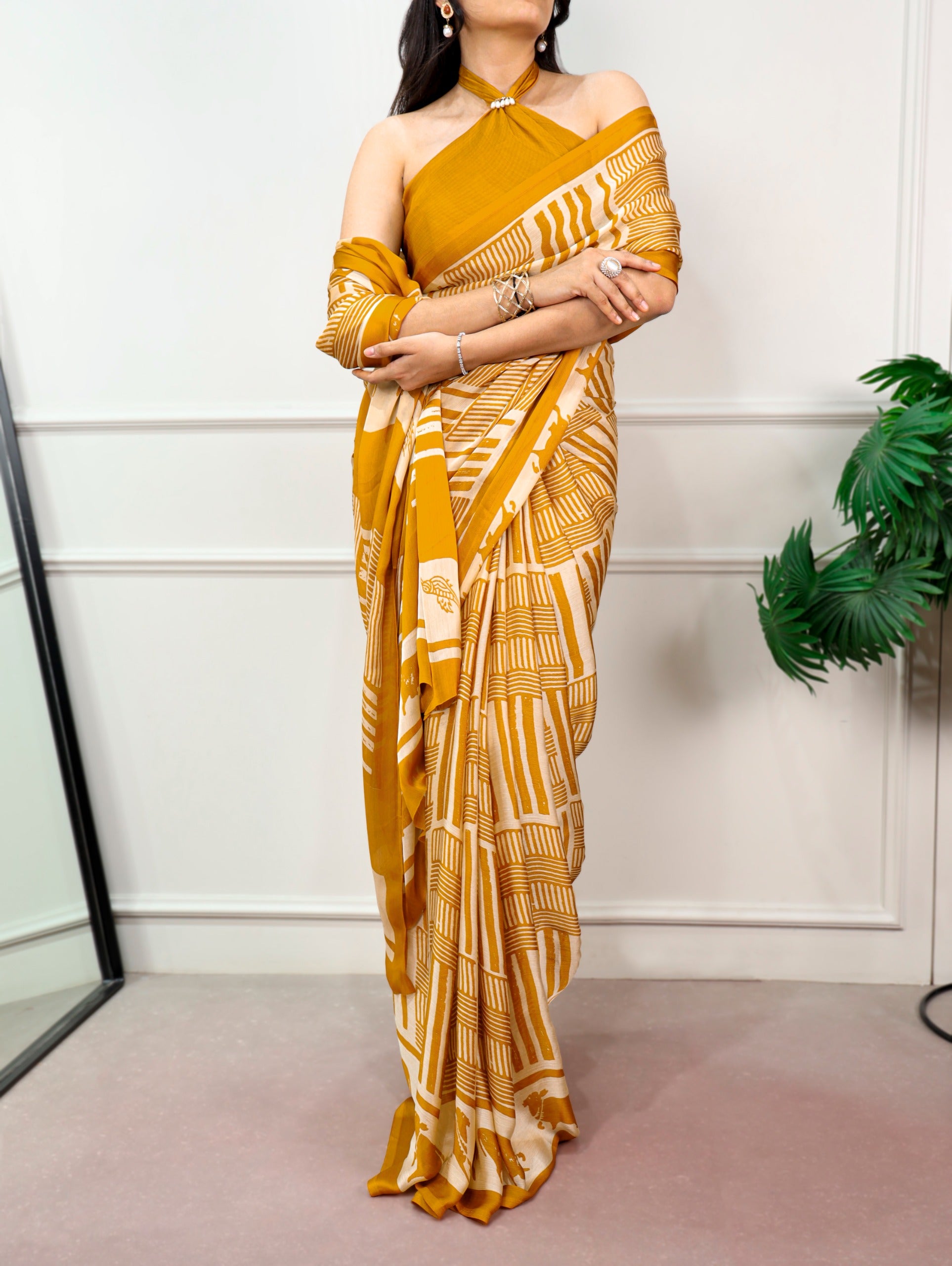 Signature Folk Saree