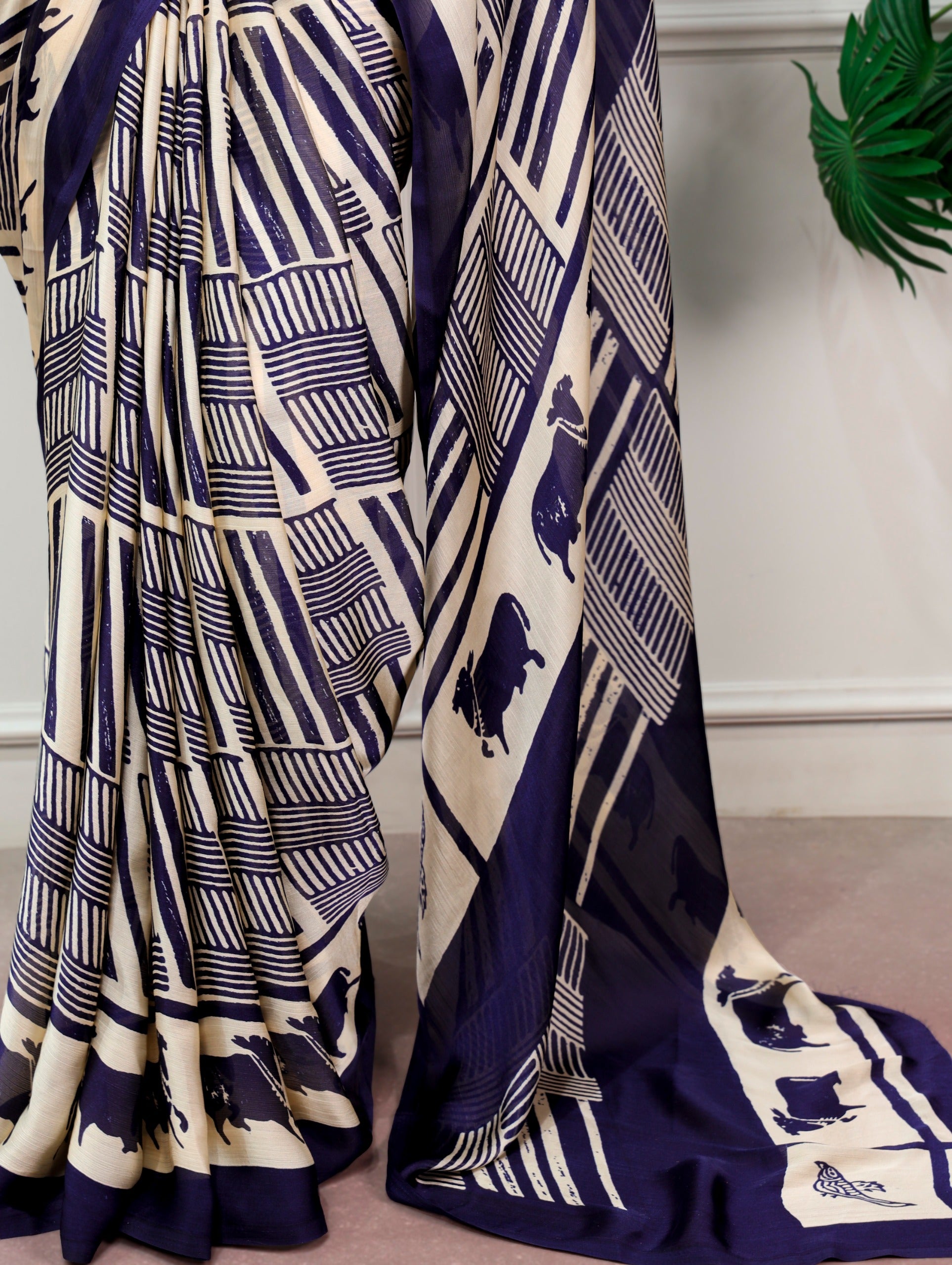 Signature Folk Saree