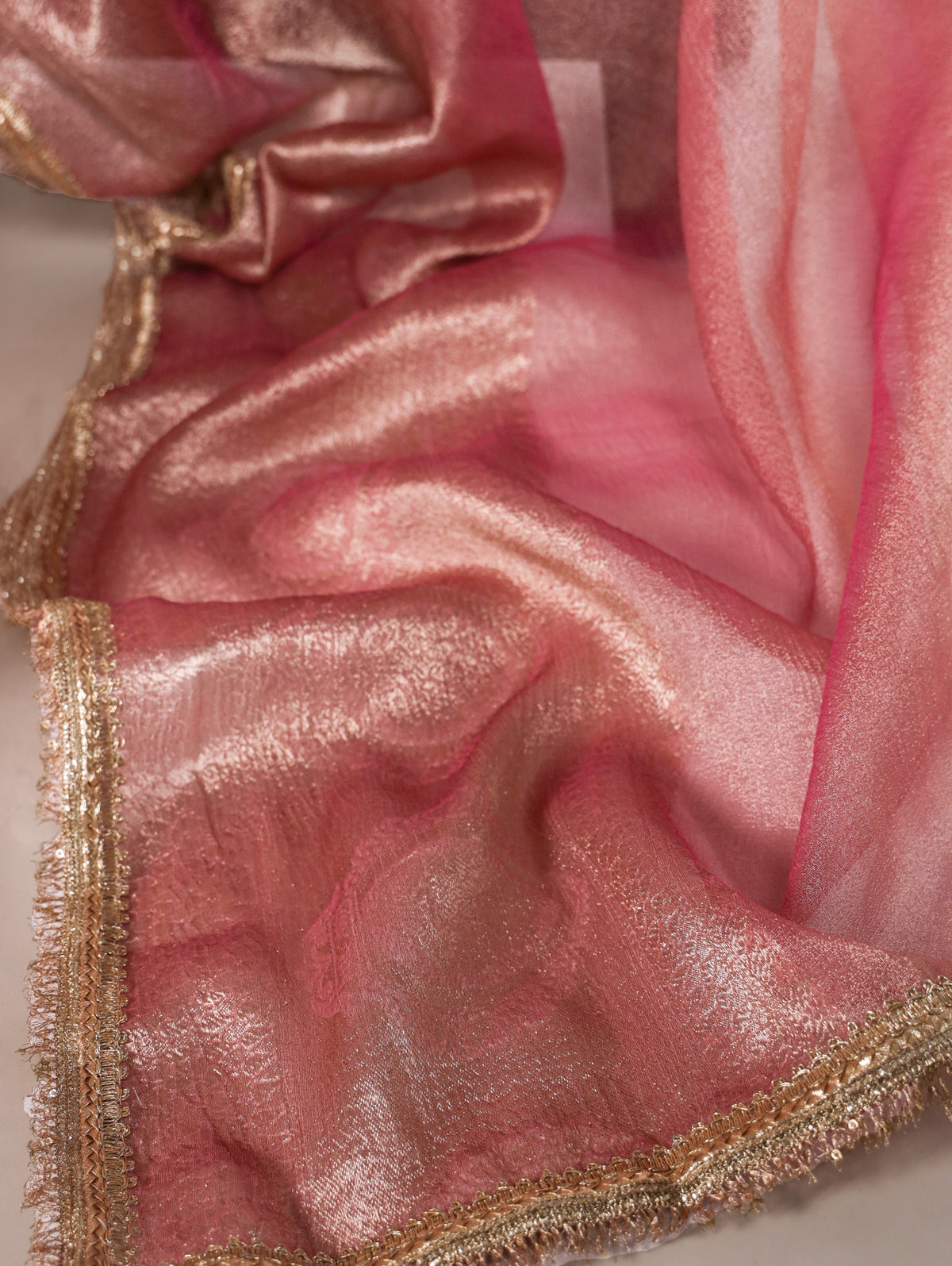 Tissue Shimmer Saree