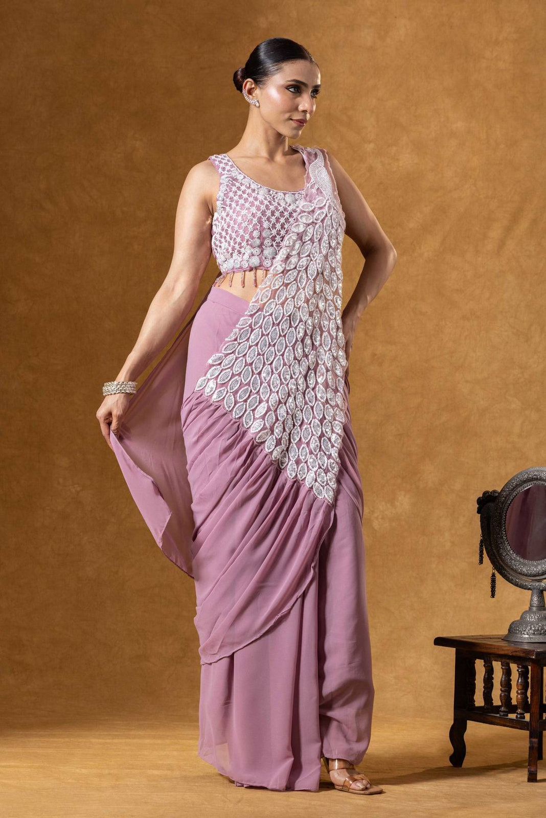 Regal Bloom Saree