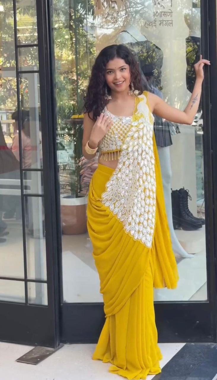 Regal Bloom Saree