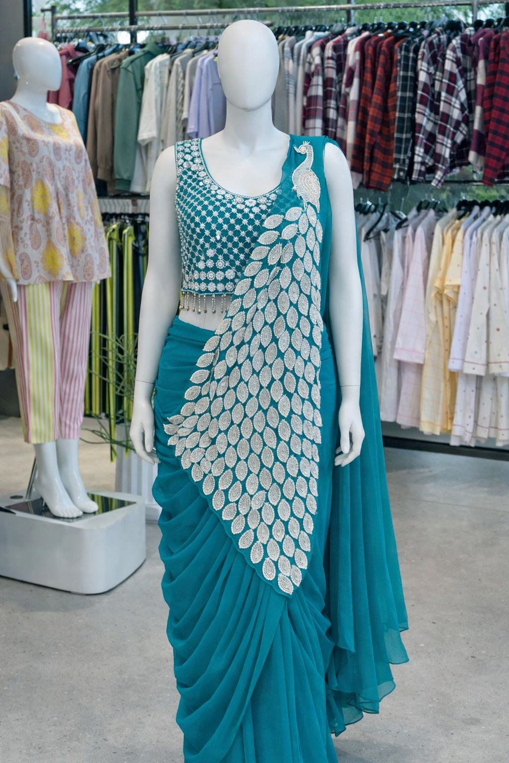 Regal Bloom Saree