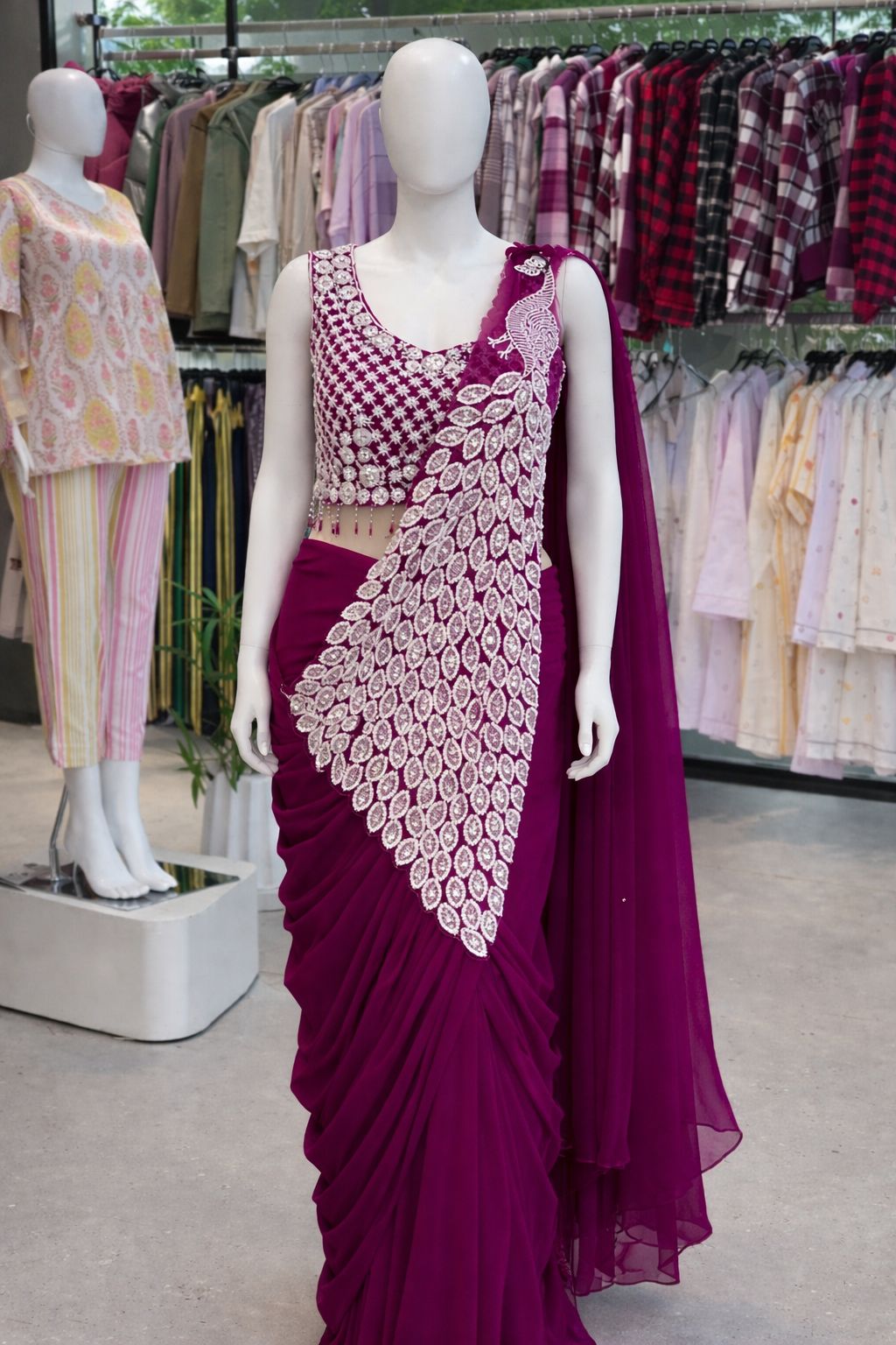 Regal Bloom Saree