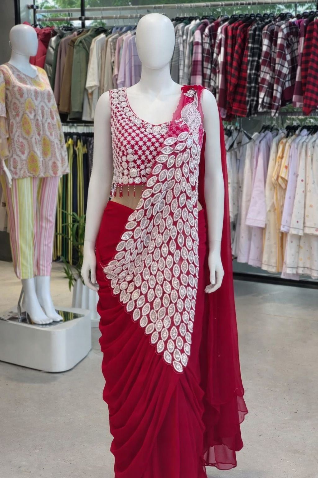 Regal Bloom Saree