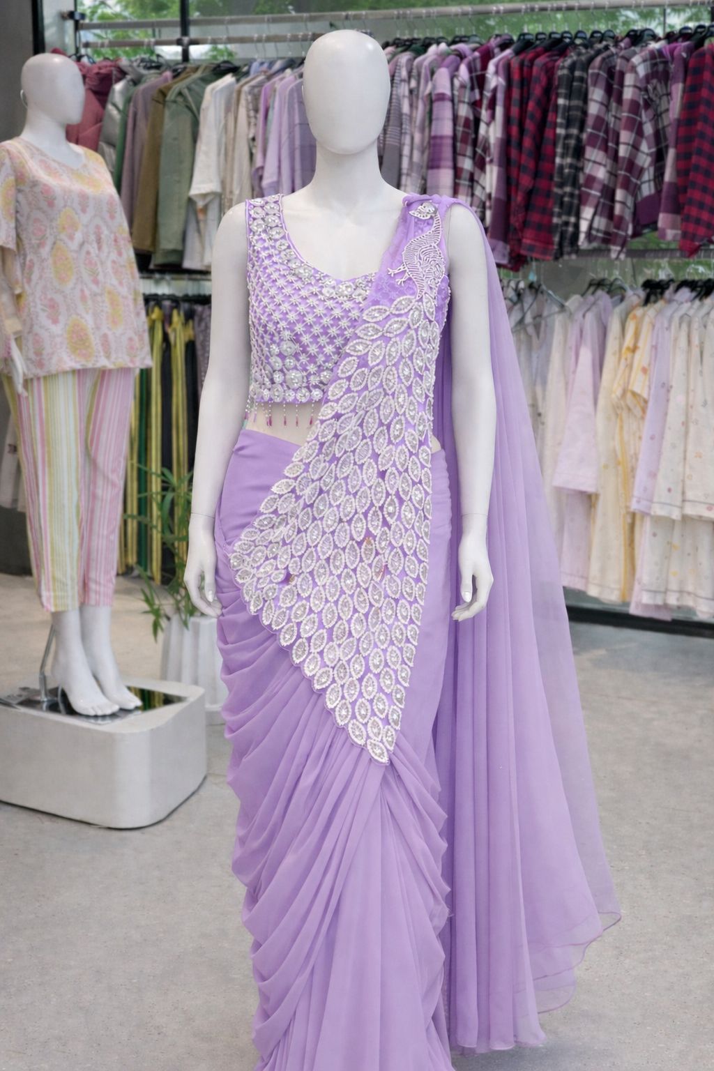 Regal Bloom Saree