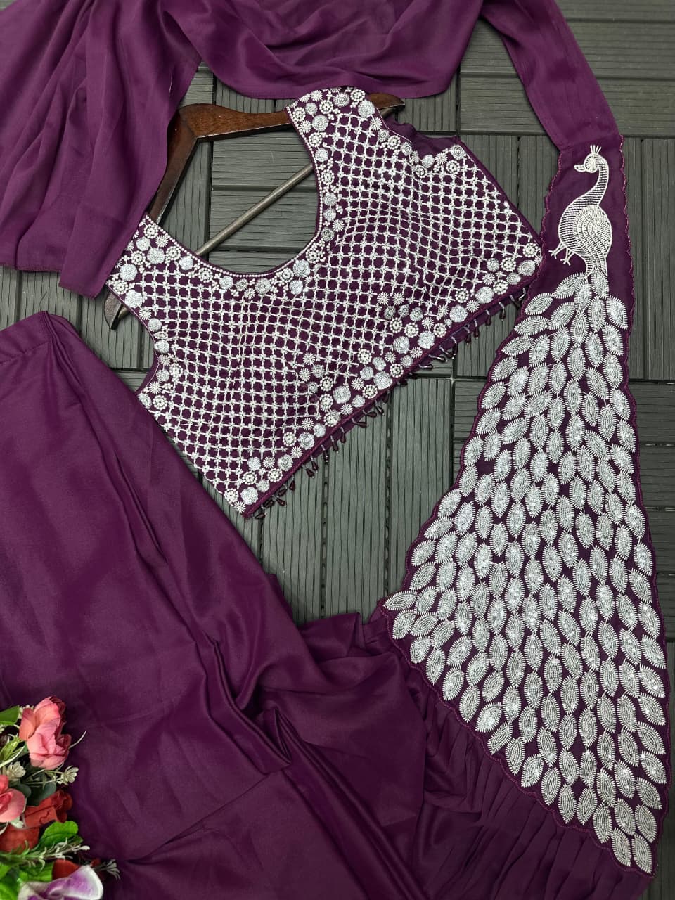 Regal Bloom Saree