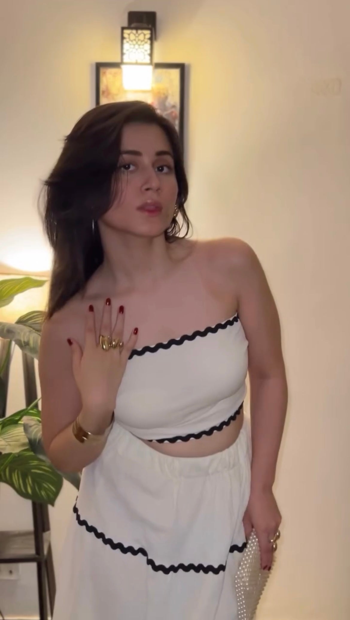 White Tube Top & Maxi Skirt Co-ord Set