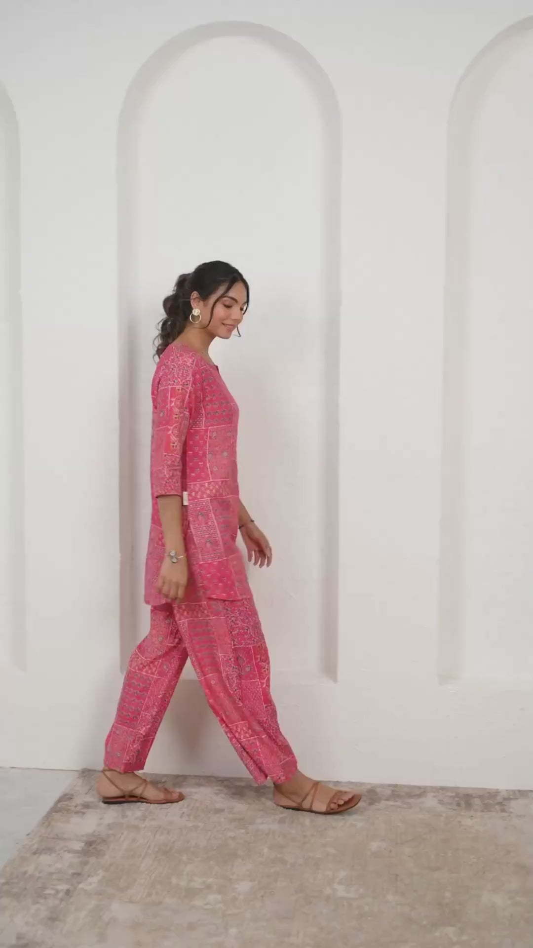 Patchwork Muslin Co-ord Set