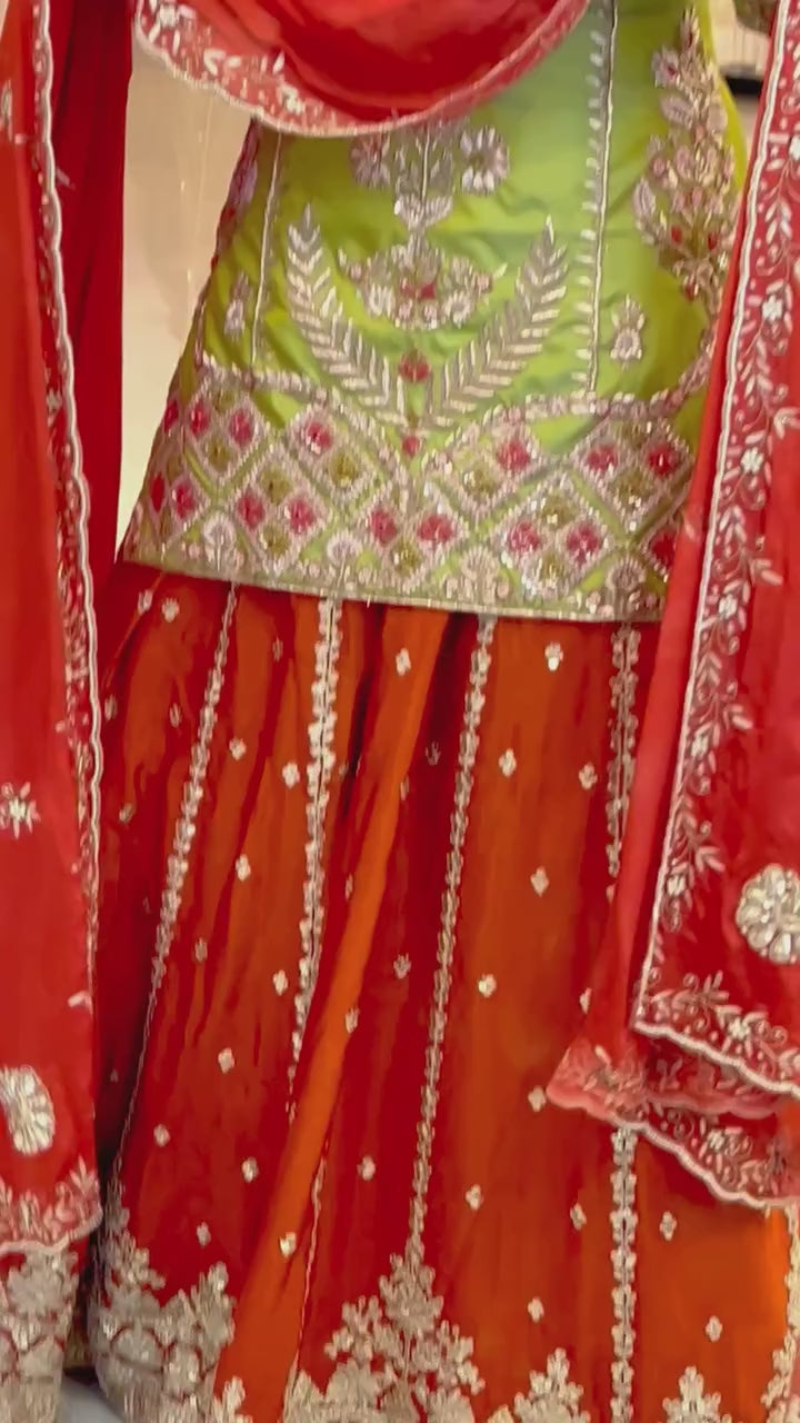 The Avani Festive Chinon Palazzo Set