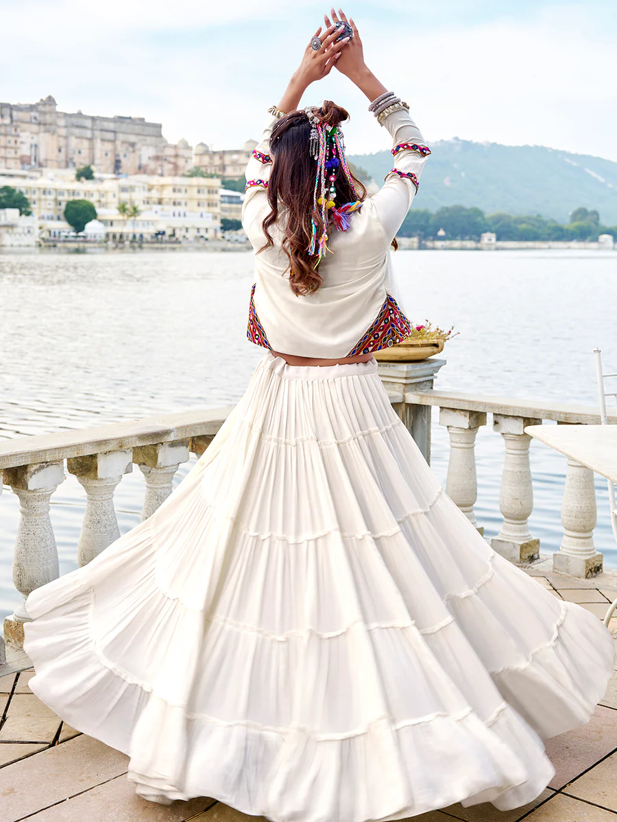 Mirror Work Ghagra Choli Set